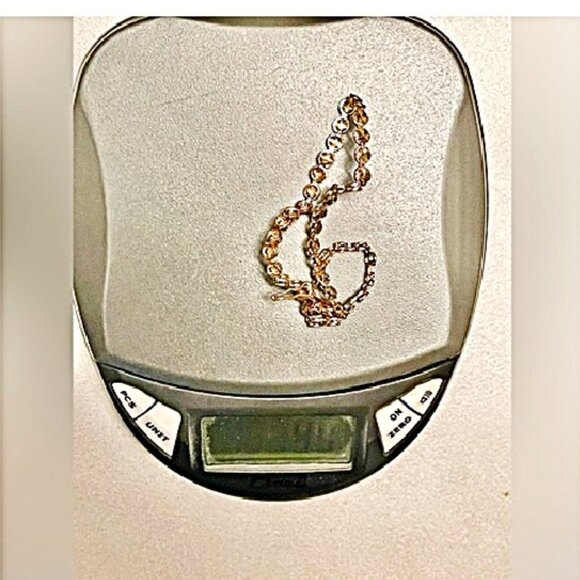 Solid 14k BEVERLY HILLS GOLD Coin Link Tennis Bracelet 7.5 in w/Box Super Pretty - Picture 7 of 8